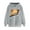 Gray, variant on Women's Graphic Sweatshirts Teddy Bear Print Long Sleeve Tops Drawstring Pullover Casual Winter Hooded with Pockets Gray,S