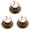 Amber knob - Baseball, variant on LOOKSEVEN 3Pcs Guitar Reflector Knobs For Les Paul SG - 3 Base Colors 10 Ball Tops options-Black knob - Basketball