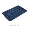 thumbnail image 4 of Alfombra de baño antideslizante Billuyoard textura protección suelo baño absorción agua inodoro azul marino 40x60CM, 4 of 6