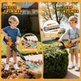 thumbnail image 6 of LINXUXIE 3-in-1 Kids Garden Tools, Pretend Play Set with Weed Whacker, Leaf Blower & Hedge Trimmer, Birthday Gifts for Kids 1-3 3-5 5-8 Year Old, 6 of 8