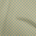 thumbnail image 1 of oneOone Rayon Yellow Fabric Check Fabric For Sewing Printed Craft Fabric By The Yard 56 Inch Wide, 1 of 5