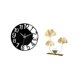 thumbnail image 5 of Reloj de pared grande,Reloj de pared acrílico silencioso de estilo moderno.,Reloj de pared grande de oficina,silencioso,fácil de leer y sencillo.,Estatua de figurita,Estatuas de hojas y, 5 of 8