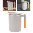 thumbnail image 1 of Tasse à Café Isolée en Acier Inoxydable 450ml Design Élégant Bureau École Maison, 1 of 8