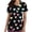 #198-Multicolor, variant on Cutuoiiu Women's Prints V-neck Short Sleeve Pockets Shirts Gifts