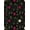 Black Magenta Gold, Pattern 1, variant on ODIKA 8'x10' Washable Area Rug Vinyl Vintage Disc Music Note Groove Cd Shaped Round Shape Record Flowing for Living Room, Under Sectional, Family , Durable, Non-Slip