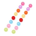 thumbnail image 5 of 200pcs Acrylic Hair Beads for Kids Girls Braids Glow In Dark with Round Colorful Design for DIY Girls Hair Decors, 5 of 20