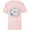 Soft Pink, variant on Disney 100 Pixar Happy Faces Blue Sticker Circle D100 - Short Sleeve T-Shirt for Kids - Customized-Athletic Heather