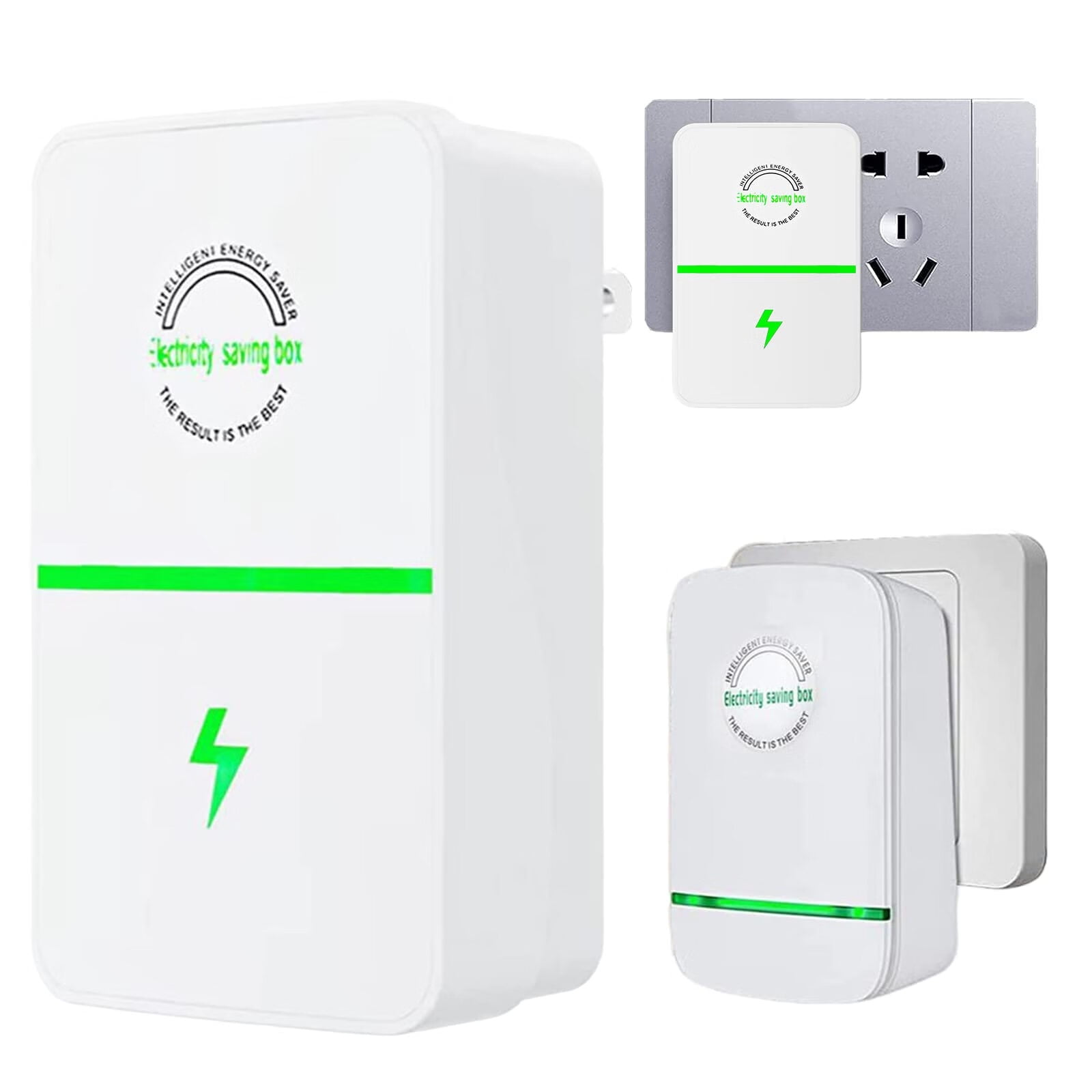 FERSWE Stop Watt, Stopwatt Energy Saving Device, Miracle Watt Energy Saving Device Pro Power Saver Electricity Box Household Office Market Device Electric Smart US Plug 90V-250V 30KW