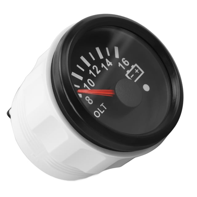 52MM Boat Voltmeter Pointer Voltage Gauge For RVs Yachts Fishing Boats