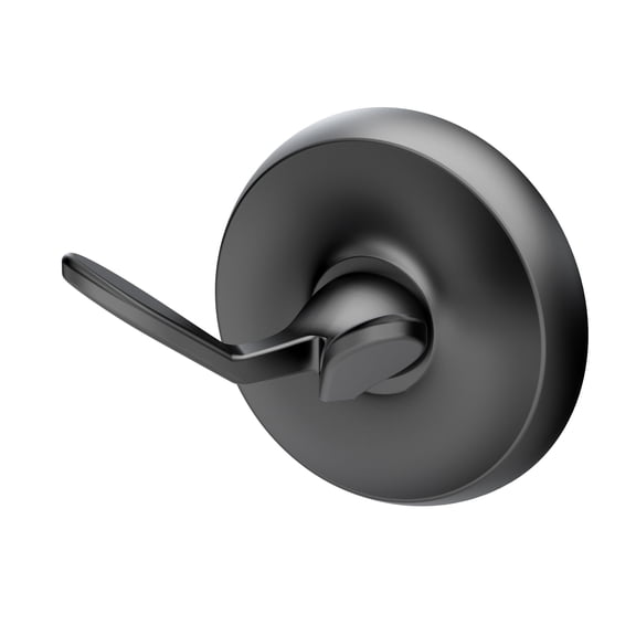 Gatco 5076MX Designer II Robe Hook, Matte Black