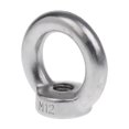 thumbnail image 1 of LOVIVER 304 Steel Machine Shoulder Lift Thread Eye Nut M6/M8/M10//M14///M20/M22, 1 of 5