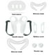 thumbnail image 4 of Accesorios de silicona para Meta Quest 3, Funda protectora, almohadilla protectora para la cara con tapa para las lentes, funda para el mando con abertura para la batería y tapa basculante, 4 of 7