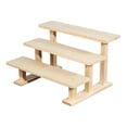 thumbnail image 3 of GROWTH TANK Figure Display Stand Storage Shelf Decoration Multifunctional Perfume Organizer Wooden Display Riser for Cosmetics Countertop 3 Tier 30cm, 3 of 7