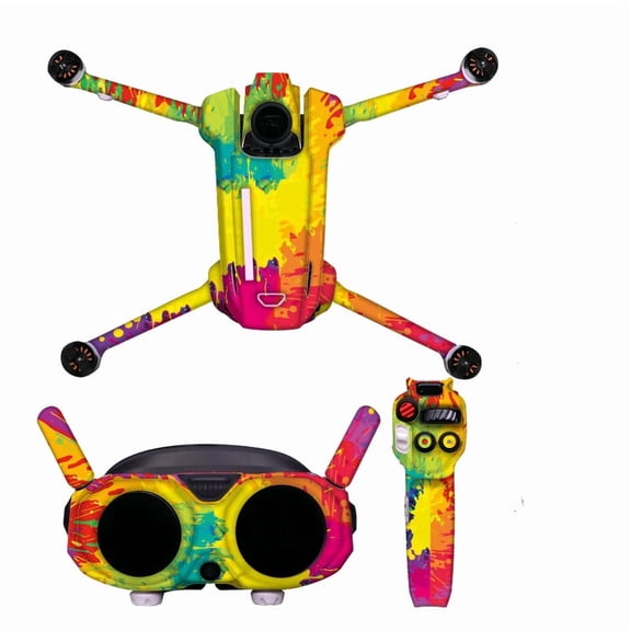 Decorative Sticker Kit for Antigravity A1,Waterproof Skin Sticker Decal DIY Accessory for Antigravity A1 Drone and Controlle,Anti-Scratch Protective Film for Antigravity A1 Accessories