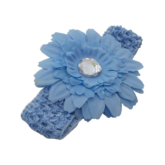 Easter Morning Blue Hat Band Fascinator Costume Accessory