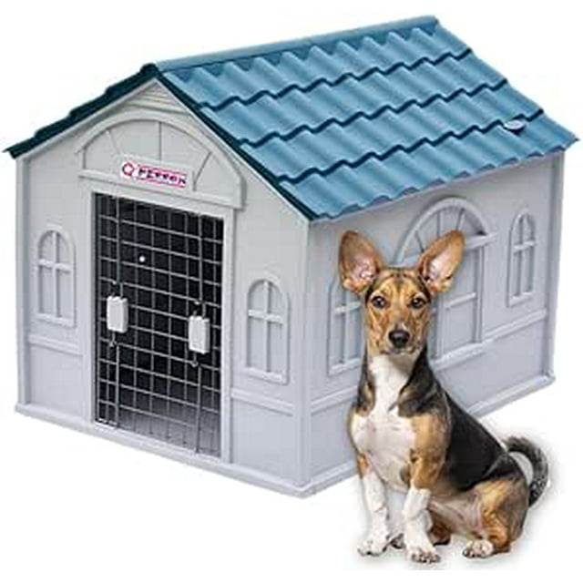 Casa Para Perro Térmica Azul Q' Perrón
