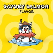 Temptations Classic Savory Salmon Flavor Crunchy And Soft Treats For Cats, 30 Oz Tub