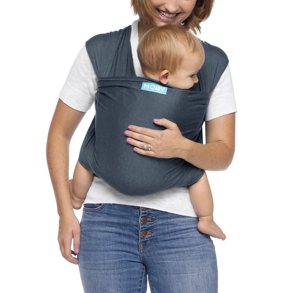 MOBY Wrap Porte-bébé - Evolution Wrap pour nouveau-nés et nourrissons - Taille unique