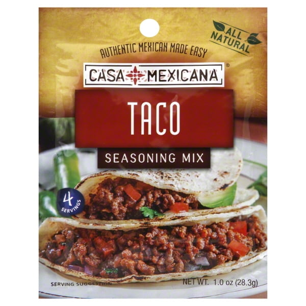 Hispanic Specialty Brands Casa Mexicana Seasoning Mix, 1 oz