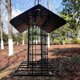 thumbnail image 4 of Outdoor Bird Feeder Hanging Suet Holder Food Dispenser Creative Parrot Treat Box With Roof Wind Proof, 4 of 5