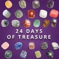 thumbnail image 6 of JIhuahe Christmas Crystal Gemstones Advent Calendar with 24-Day Countdown, Collectible Stone Ornaments for Holiday Gift, Crystal Themed Daily Surprise Decoration Set, 6 of 8