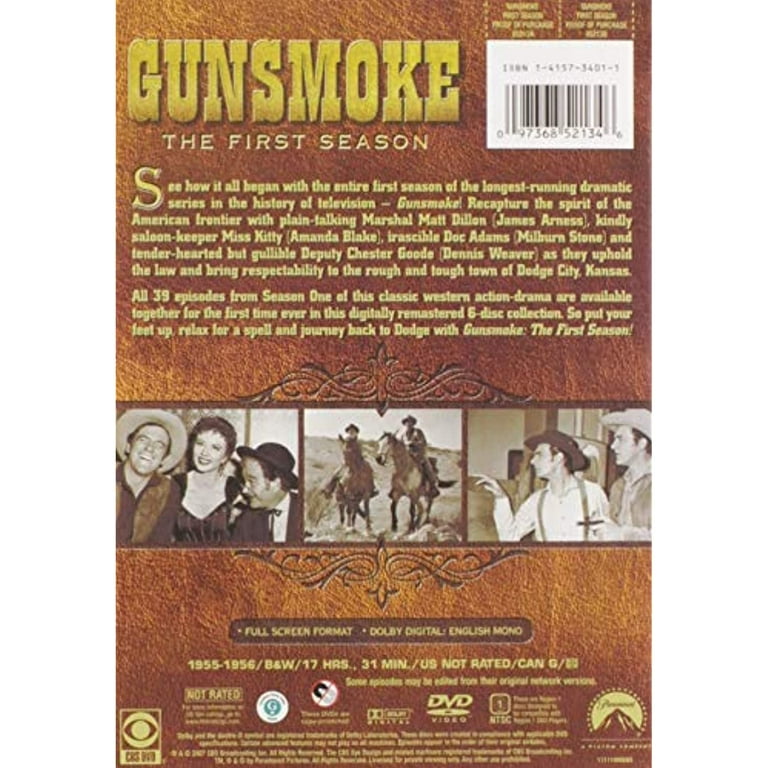 Gunsmoke: The First Season (DVD) 