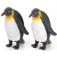 thumbnail image 3 of Penguin Toy Figures 5pcs Penguin Collection Plastic Ocean Animal Penguin Figure Model for Kids Children, 3 of 5