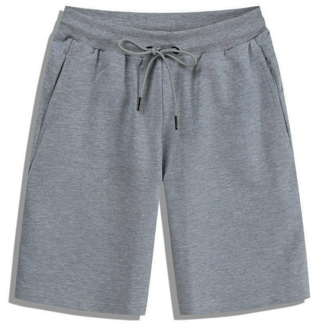 Weiqiqre Workout Shorts Casual Classic Shorts Athletic Cotton Sweat Shorts with Drawstring