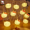 thumbnail image 2 of Accesorios de Sanrio Cadena de luces LED para exteriores Cosas de Hello Kitty Cadena de luces Cinnamoroll Árbol de Navidad Decoración de fiesta Juguete para niños, 2 of 5