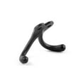 thumbnail image 5 of Renovators Supply Double Wall Hook Black Wrought Iron Hat and Coat Hook - Set of 10, 5 of 7