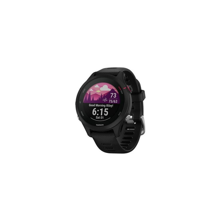 Garmin Forerunner® 255S Music Smartwatch, Black - GPS