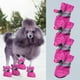thumbnail image 3 of Dog Shoes For Small Dogs Dog Shoes Paw Protector With Reflective Straps Non Slip And Water Proof Dog Booties Puppies 4PC, 3 of 8