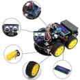 thumbnail image 1 of LAFVIN Smart Robot Car Kit – 2WD UNO R3 Car Kit with Ultrasonic Sensor, Bluetooth Module for Arduino Learners | Arduino Programming | Arduino Kit, 1 of 1