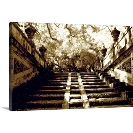 Great BIG Canvas | "Vizcaya I" Canvas Wall Art - 36x24