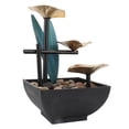 thumbnail image 4 of Elegant Zen Style Fountain, Tabletop Water Fountain with Matte Texture Base, USB Powered Relaxation for Office Home Décor, 4 of 5