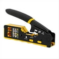 thumbnail image 1 of Kit de Crimpadora RJ45, Herramienta de Crimpado Cat6 de Paso para Conectores Cat5, Cat5e, Cat6 8P8C, Crimpadora Ethernet en ., 1 of 5