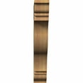 thumbnail image 2 of Ekena Millwork 4"W x 24"D x 24"H Funston Traditional Rough Sawn Bracket, Western Red Cedar, 2 of 13
