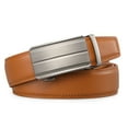 thumbnail image 7 of Sendefn Men's Leather Belt Automatic Ratchet Buckle Slide Belt for Dress Casual Trim to Fit with Gift Box, 7 of 7