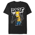 thumbnail image 2 of Mens The Simpsons Bart Tattoo Brick Paint T Shirt, 2 of 4