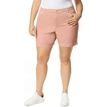 Gloria Vanderbilt Women's Amanda Basic Jean Short 20W Peach Punch