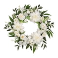 thumbnail image 3 of Apmemiss Clearance 19.6In Artificial Wreath Floral Door Wreath for Spring Summer Home Decor, 3 of 7