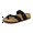 Black Vegan Suede, variant on Women's Luna Cork Footbed Sandals with +Comfort, Wide Widths Available