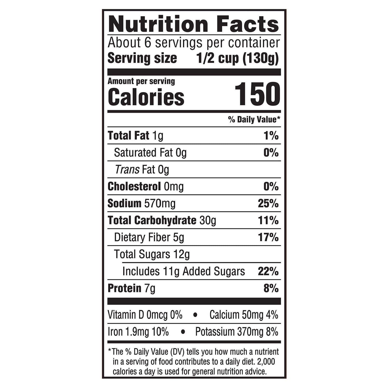 (12 pack) Bush's Brown Sugar Hickory Baked Beans, Canned Beans, 28 oz Can