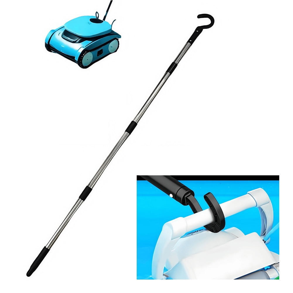 Robotic Pool Cleaner Hook 1.4m Removable Extension Pole Pool Equipment Hook