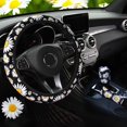 thumbnail image 6 of 3PCS Car Steering Wheel Cover Set with Handbrake and Gear Covers for Comfort and Style, 6 of 6
