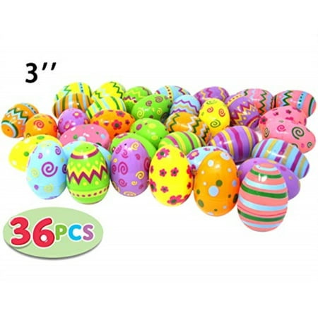 Best Value - Colorful Bright Plastic Easter Eggs - 144