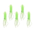 thumbnail image 2 of 6x de Faldas de Calamar con Brillo Suave, Señuelo de Calamar Artificial, Aparejos de Pesca, Herramienta Maravillosa para de 6 piezas, 2 of 6