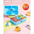 thumbnail image 2 of Juego de Contenedores para Alimentos Canfanni con 4 Compartimentos de 1100 ml, 2 of 7