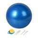thumbnail image 3 of Pelota de yoga para ejercicios en casa, pelota de pilates, antideslizante para competición de baile, piel azul 55cm, 3 of 9
