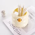 thumbnail image 5 of Plastic pen holder creative large-capacity desktop storage tube round multi-function pen case, 5 of 5